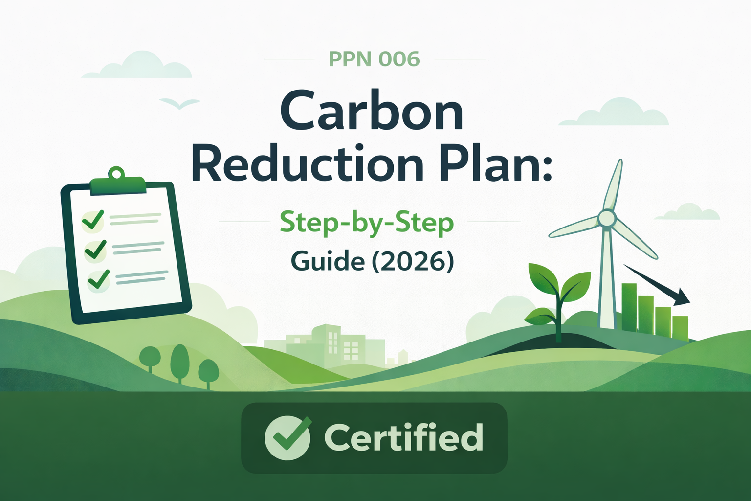 What Is a PPN 006 Carbon Reduction Plan?