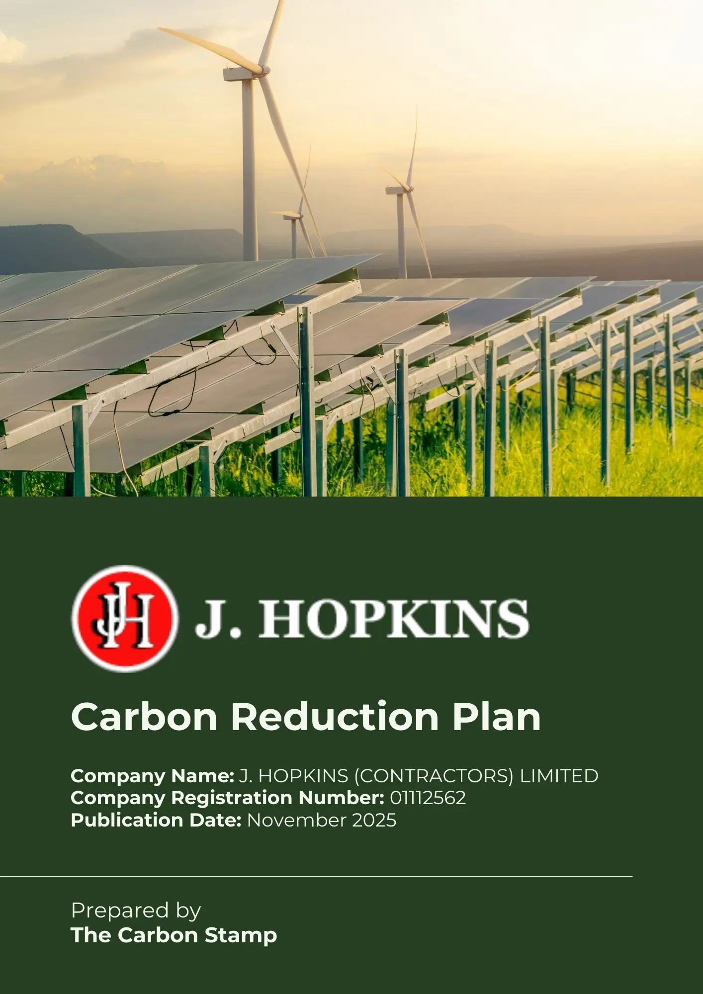 Carbon Reduction Plan